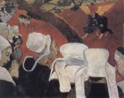 Paul Gauguin The Vision after the Sermon oil painting